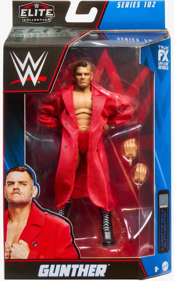 MATTEL WWE Elite Gunther Figure