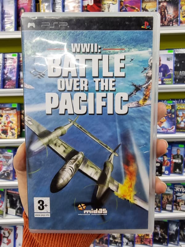 WWII BATTLE OVER THE PACIFIC PSP SET INCLUDING AN AIRCOMBAT GUIDE