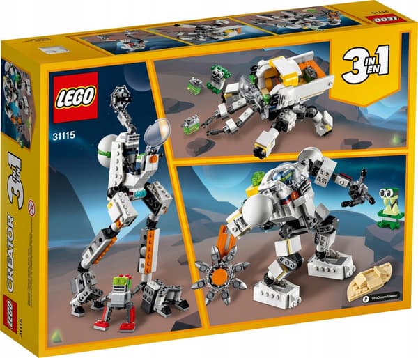 LEGO CREATOR 31115 SPACE MINING ROBOT