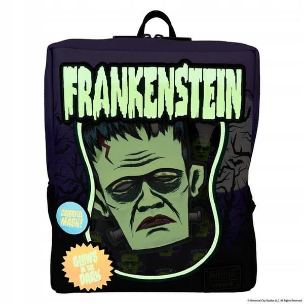 Loungefly Frankenstein Neon Mask Mini Rucksack