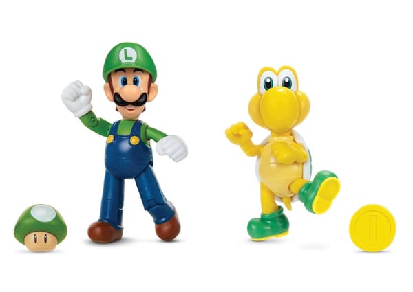 Super Mario, Luigi and Koopa Troopa