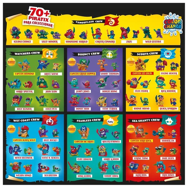 Piratix Wild Kingdom Captain Pack – figurines + accessories, 1 item (assorted)