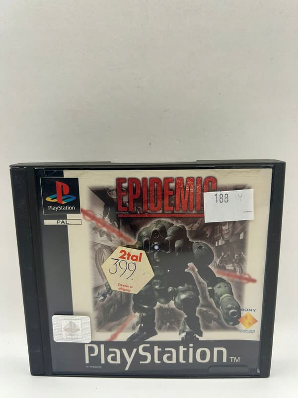 EPIDEMIC 3XA PSX PS1 PlayStation (PSX) – boxed
