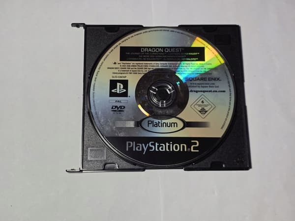 DRAGON QUEST PS2 DISC ONLY