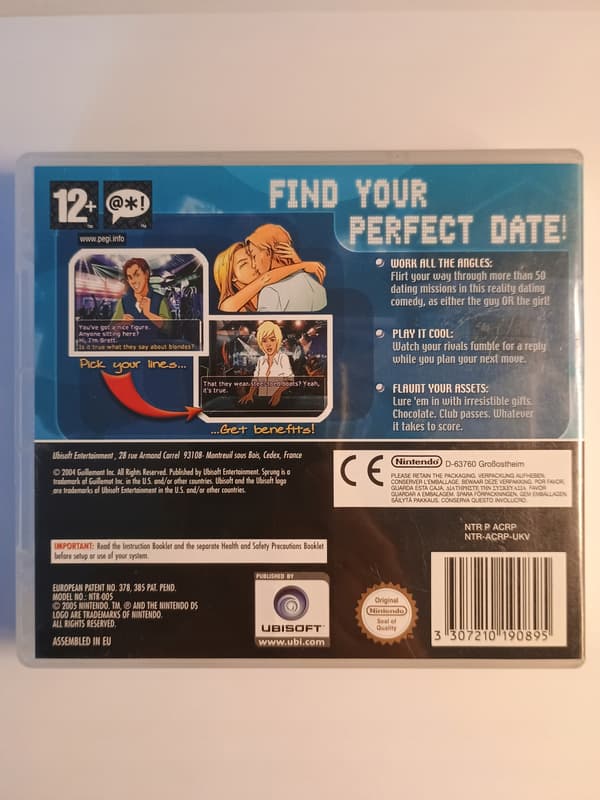 Sprung Nintendo DS English Complete Set