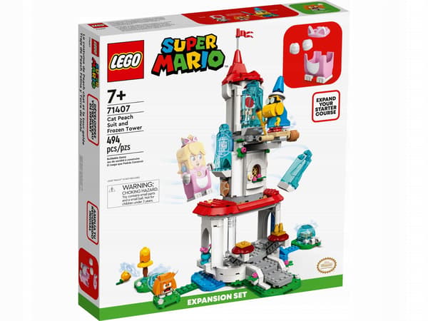 LEGO 71407 Super Mario: Peach’s Cat and the Ice Tower -