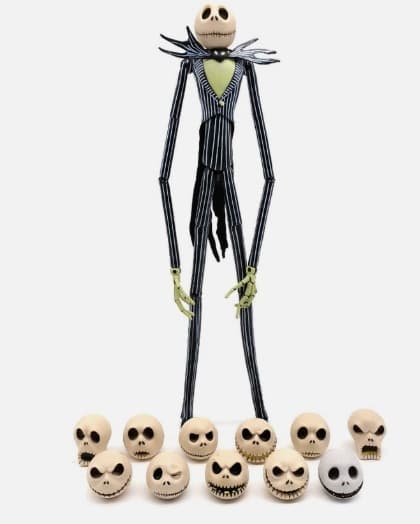 Jack Skellington skeleton figurine