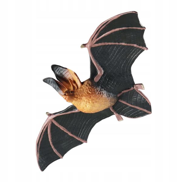 Educational bat model Figure Simulated sturdy mini animal model Bat ornament