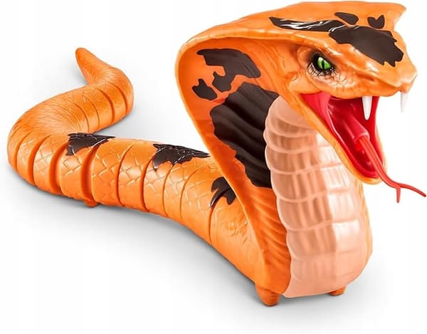 ZURU ROBO ALIVE INTERACTIVE SNAKE – ROYAL COBRA – CRAWLING ROBOT FOR PRANKS