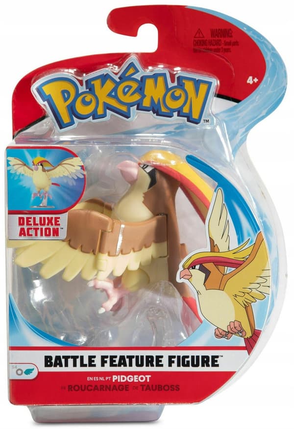 POKEMON Pidgeot Figurine with Move Attack Function