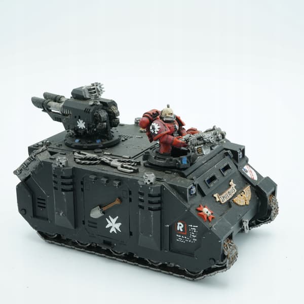 Warhammer 40k Black Templars Razorback Tank plastic model