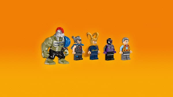 LEGO Super Heroes 76088 Thor vs Hulk: Clash in the Marvel Arena – mini-figures