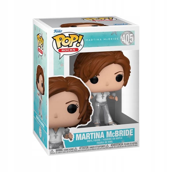 MARTINA MCBRIDE POP! ROCKS VINYL FIGURES MARTINA MCB