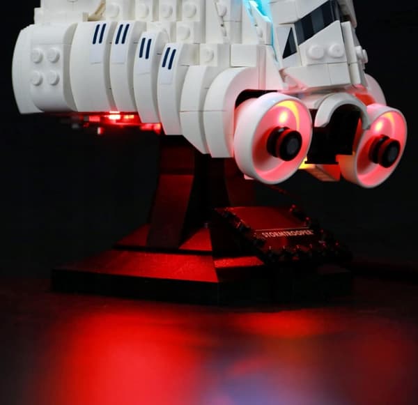 BRIKSMAX LED Lighting Set for the 75276 Stormtrooper Helmet