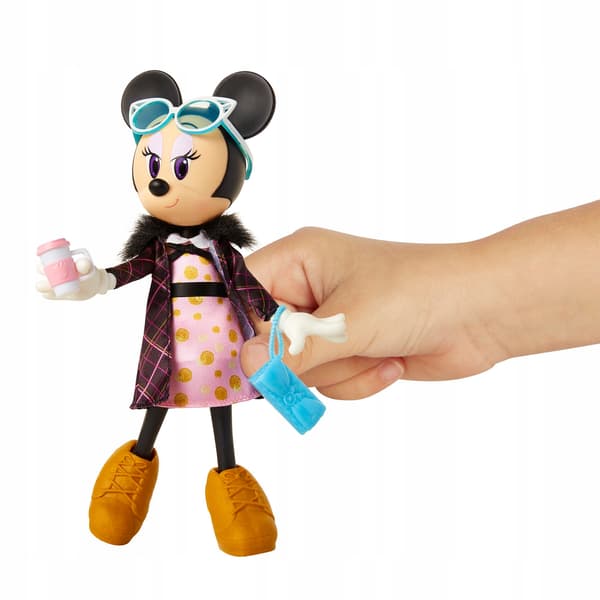 MICKEY MOUSE AND MINNIE PREMIUM MINI DOLL 24 CM WITH MOVABLE HANDS – DISNEY