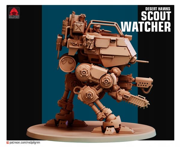 SCOUT WATCHER by Red Pilgrim Miniatures