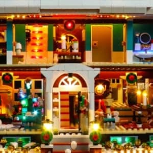 LED lighting set for Home Alone building blocks 21330