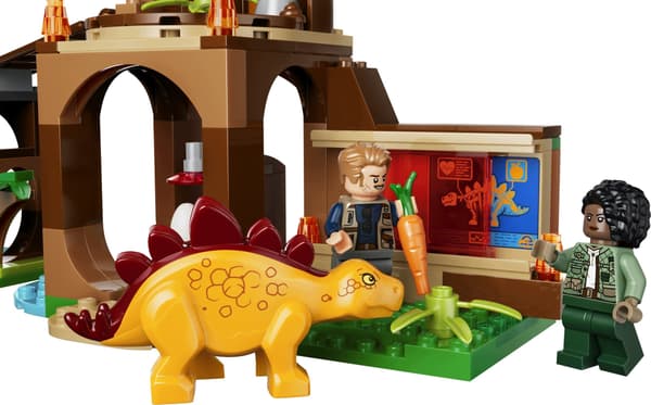 LEGO 77981 Velociraptor, Stegosaurus and Pteranodon – Rescue Centre