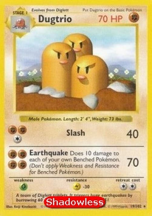 Pokemon TCG Dugtrio