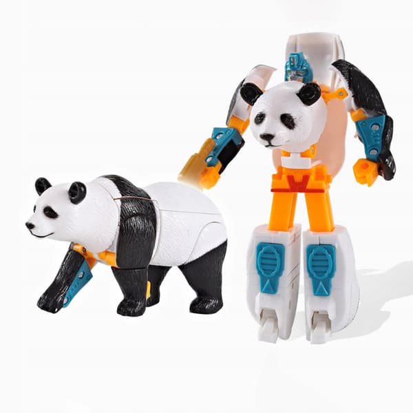 Transformable action figures: Room Decoration set with movable limbs – 6 pieces