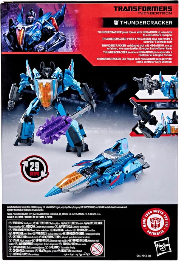 Transformers Studio Series Thundercracker Robot Figure