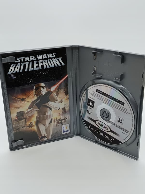 STAR WARS BATTLEFRONT game for Sony PlayStation 2 (PS2)