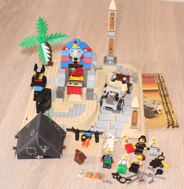 LEGO ADVENTURES 5978 INSTRUCTIONS: Sphinx Secret Surprise SET