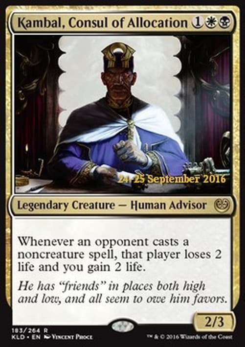 Magic: The Gathering Kambal, Consul of Allocation