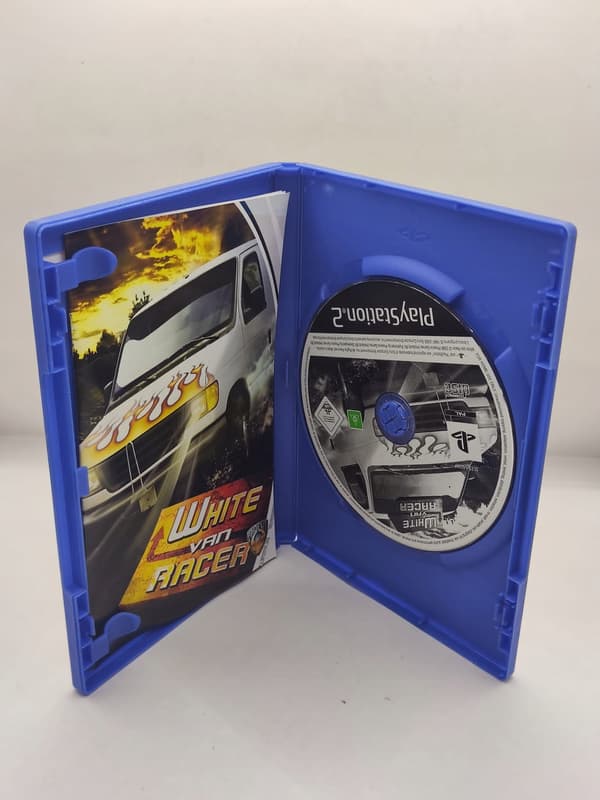 White Van Racer 3XA PS2 Sony PlayStation 2 (PS2)
