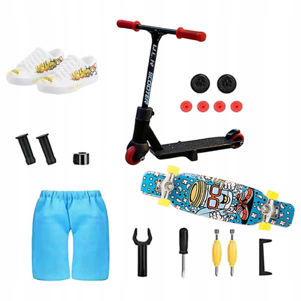 Finger Scooter Juggling Set – Finger Training – Mini Two-Wheeled Toys