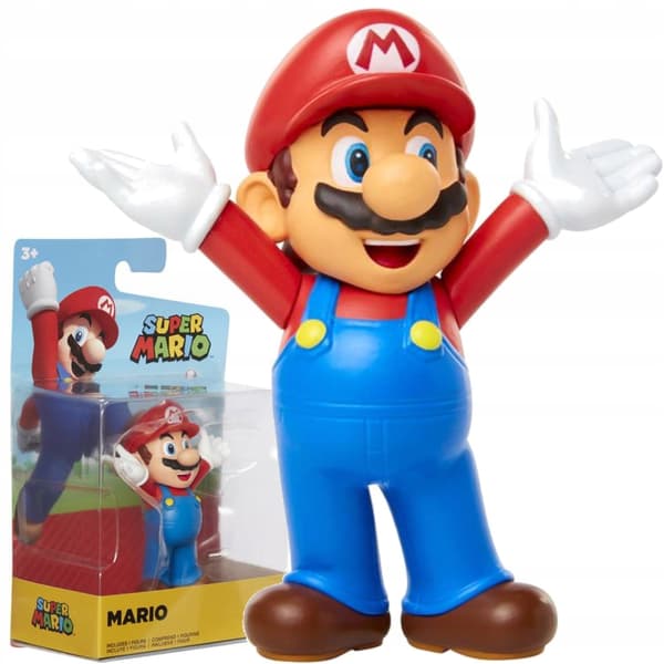 SUPER MARIO FIGURINE FROM THE MARIO GAME, 6 cm, Jakks Pacific