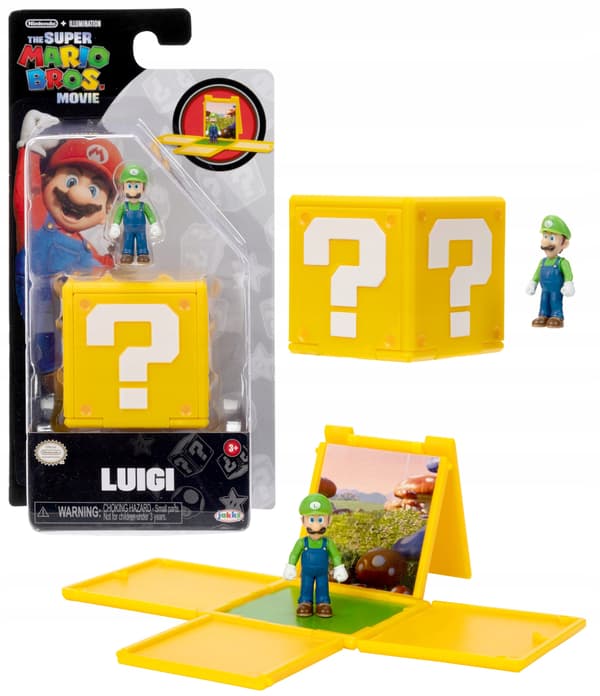 ORBICO 416504 MARIO LUIGI FIGURINE 17618