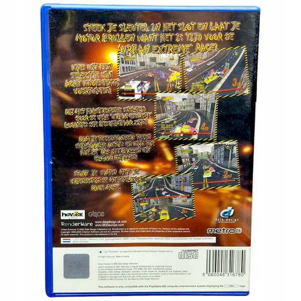Urban Extreme for Sony PlayStation 2 (PS2)
