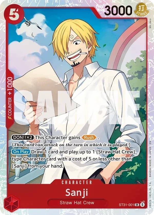 One Piece CG: ST31 Starter Deck – RED Monkey.D.Luffy
