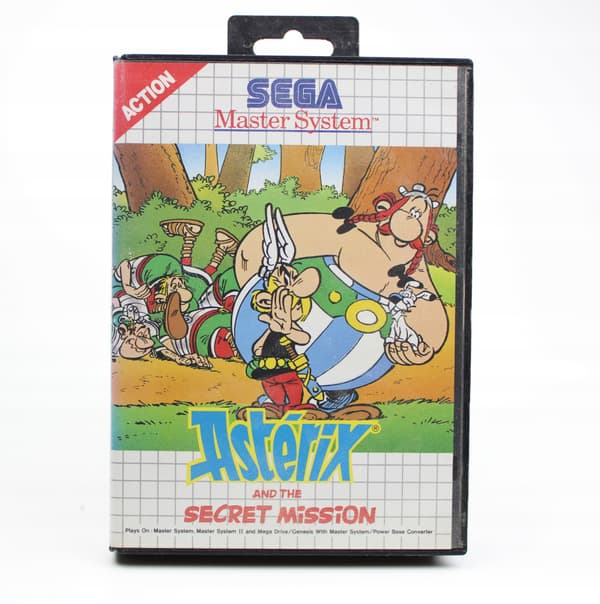 Asterix / Sega Master System / Sega Game Gear, Master System in box