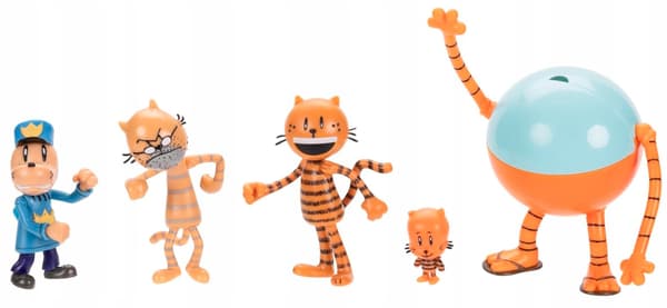 DOG MAN FIGURES SET – 5-PACK, 6.3 CM, JAKKS PACIFIC MULTIPACK