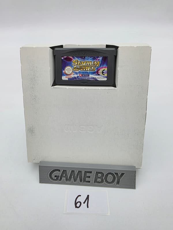 GAME BOY ADVANCE STADIUM GAMES – ORIGINAL CARDBOARD BOX