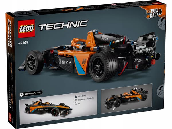 LEGO - TECHNIC - NEOM McLaren Formula E Race Car - 42169