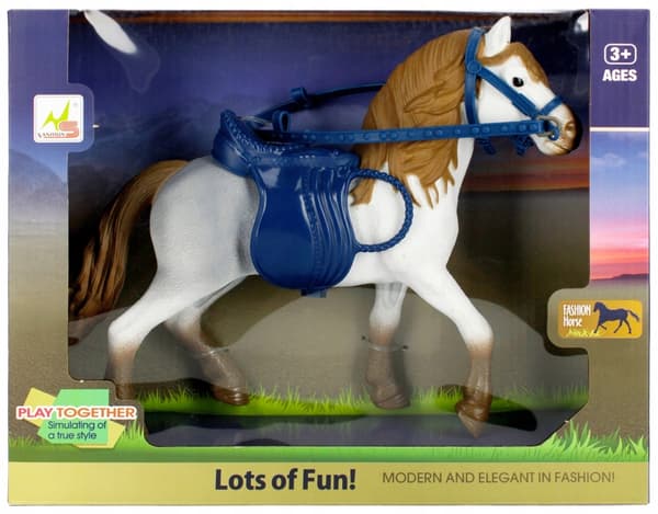 MEGA CREATIVE 483242 Toy Horse with Accessories
