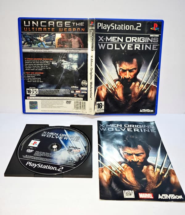 X-Men Origins: Wolverine PS2 3XA