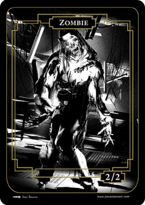 Magic: The Gathering Zombie Token
