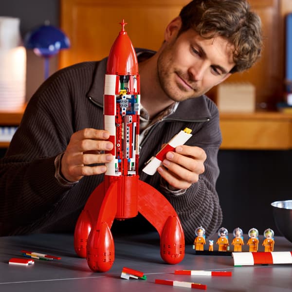 LEGO Ideas Tintin and the Moon Rocket 21367