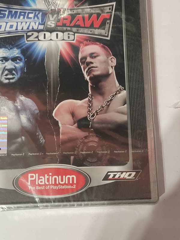PS2 SmackDown vs. Raw 2006 – new game – PLAYSTATION GAME