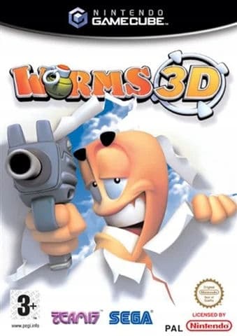 Worms 3D for Nintendo GameCube (boxed)
