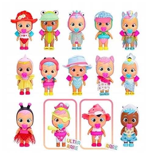 CRY BABIES MAGIC TEARS TROPICAL BEACH BABIES DOLL + ACCESSORIES