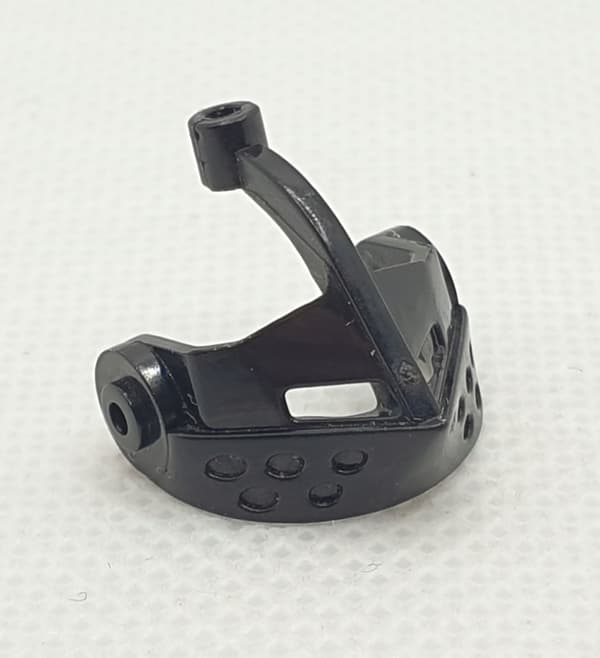 Lego x126 black Castle helmet visor, 1 piece