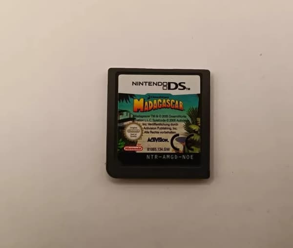 MADAGASCAR GAME FOR THE NINTENDO DS