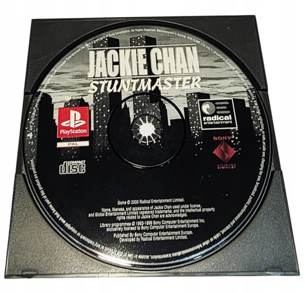 Jackie Chan Stuntmaster PSX – DISC ONLY – GOOD CONDITION