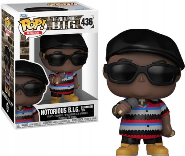Funko POP! NOTORIOUS B.I.G. Rocks 436 'Summer 95'