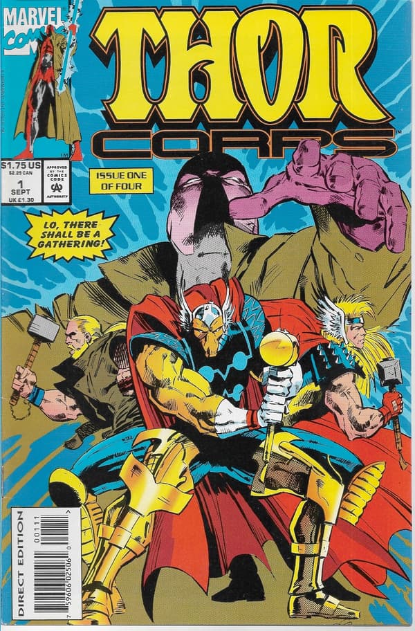Marvel Thor Corps Comic 1–3/1993 (English) Beta Ray